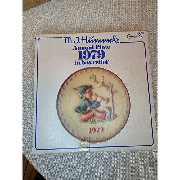 M.J. Hummel Goebel 1979 Vintage Collectors Plate 9th Annual HUM 272 W. Germany - Picture 10 of 10